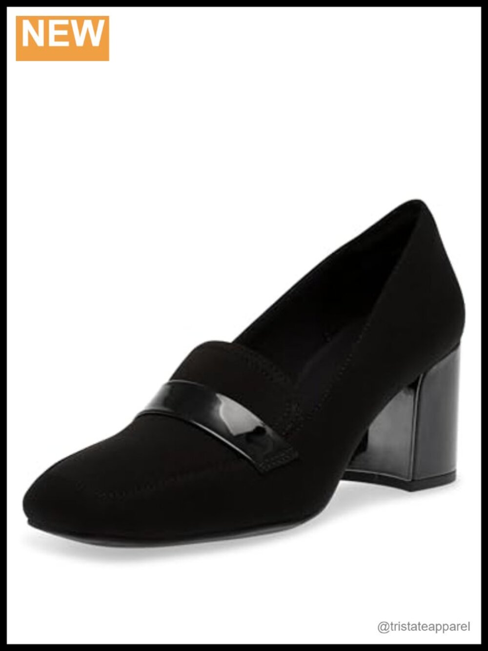 Pointed Toe Block Heel Pumps with Embellished Heel for Formal Events